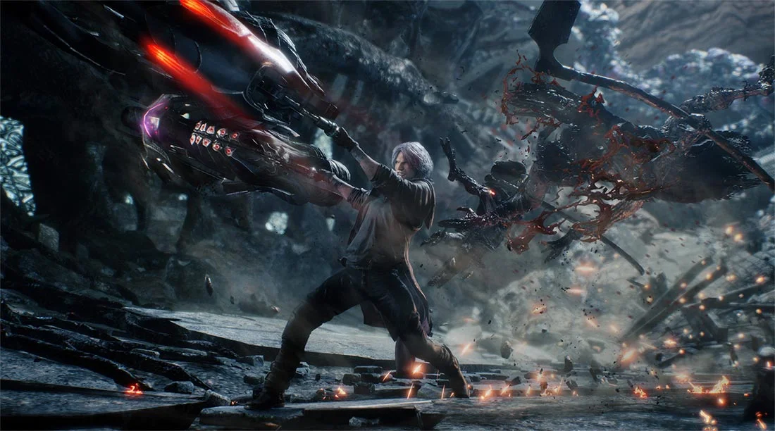 دیسک بازی Devil may cry مخصوص ps5