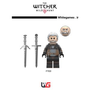 مینی فیگور شخصیت گرالت از بازی ویچر WITCHER